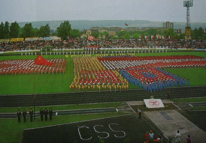 Spartakiáda na štadione Lokomotíva